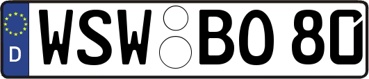 WSW-BO80
