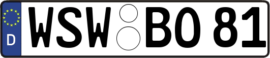 WSW-BO81