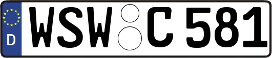 WSW-C581
