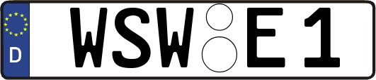 WSW-E1