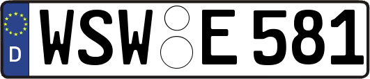 WSW-E581