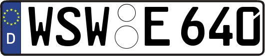 WSW-E640