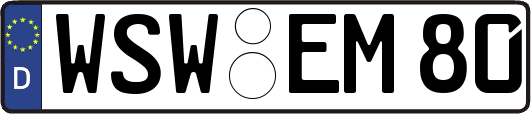 WSW-EM80