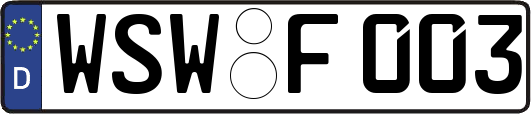 WSW-F003