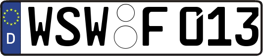 WSW-F013