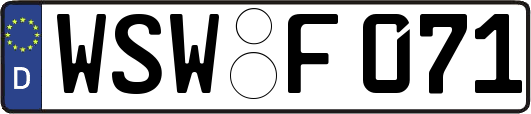 WSW-F071