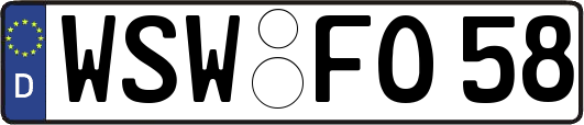 WSW-FO58