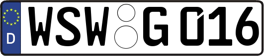 WSW-G016