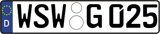 WSW-G025