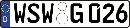 WSW-G026