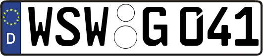 WSW-G041