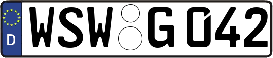 WSW-G042