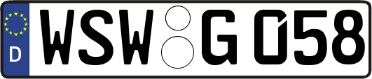 WSW-G058