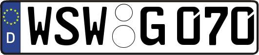 WSW-G070