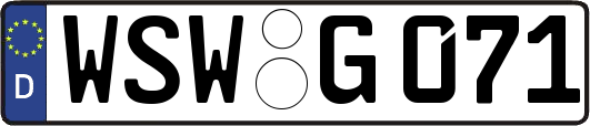 WSW-G071