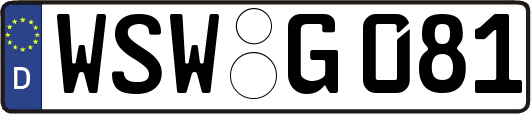 WSW-G081
