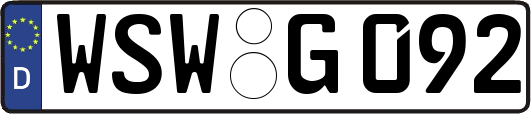 WSW-G092