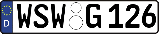 WSW-G126