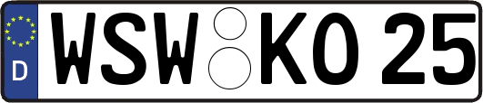 WSW-KO25