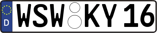 WSW-KY16