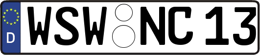 WSW-NC13