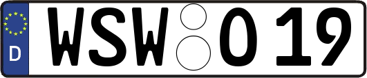 WSW-O19