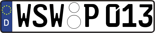 WSW-P013