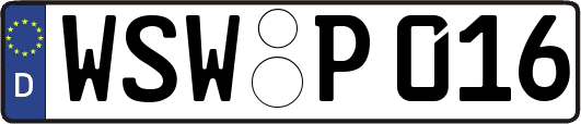 WSW-P016