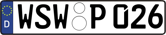 WSW-P026