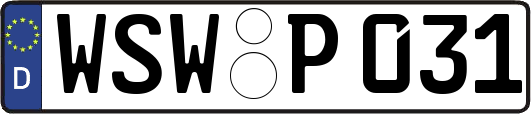 WSW-P031
