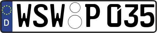 WSW-P035