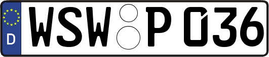 WSW-P036