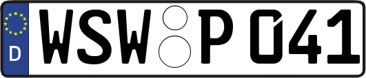 WSW-P041