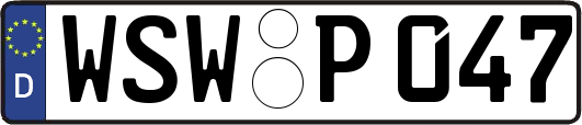 WSW-P047