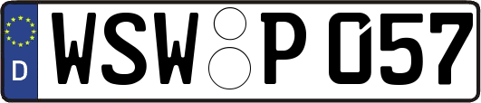 WSW-P057