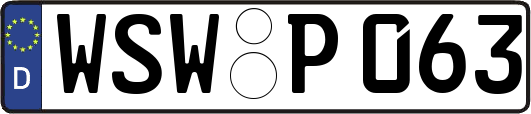 WSW-P063