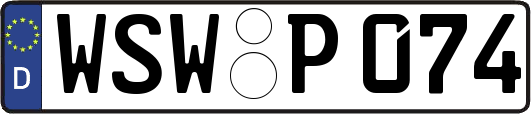 WSW-P074
