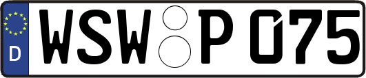 WSW-P075