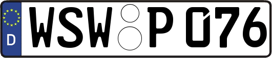 WSW-P076