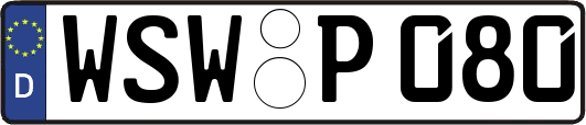 WSW-P080
