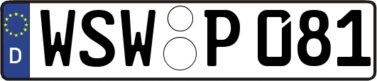 WSW-P081