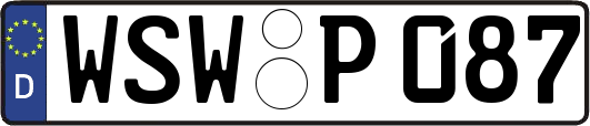 WSW-P087