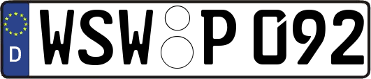 WSW-P092