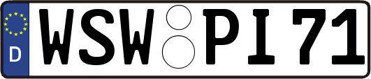 WSW-PI71