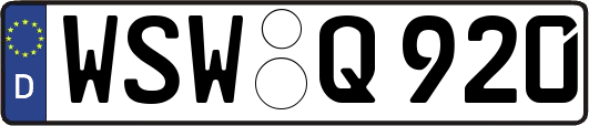 WSW-Q920