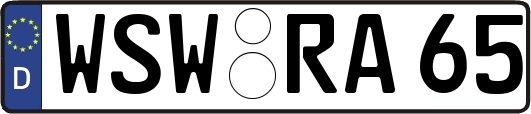 WSW-RA65