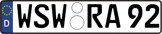 WSW-RA92
