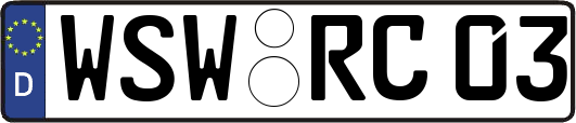 WSW-RC03