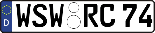 WSW-RC74