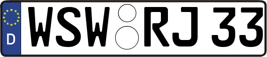 WSW-RJ33